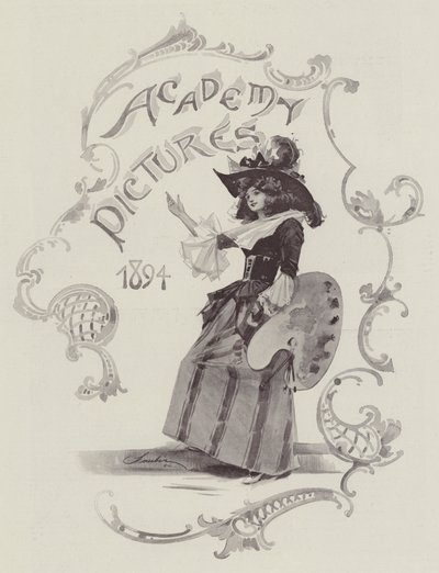 Academy Pictures, 1894 od Robert Sauber
